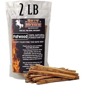 2Lb Fatwood Fire Starter Sticks